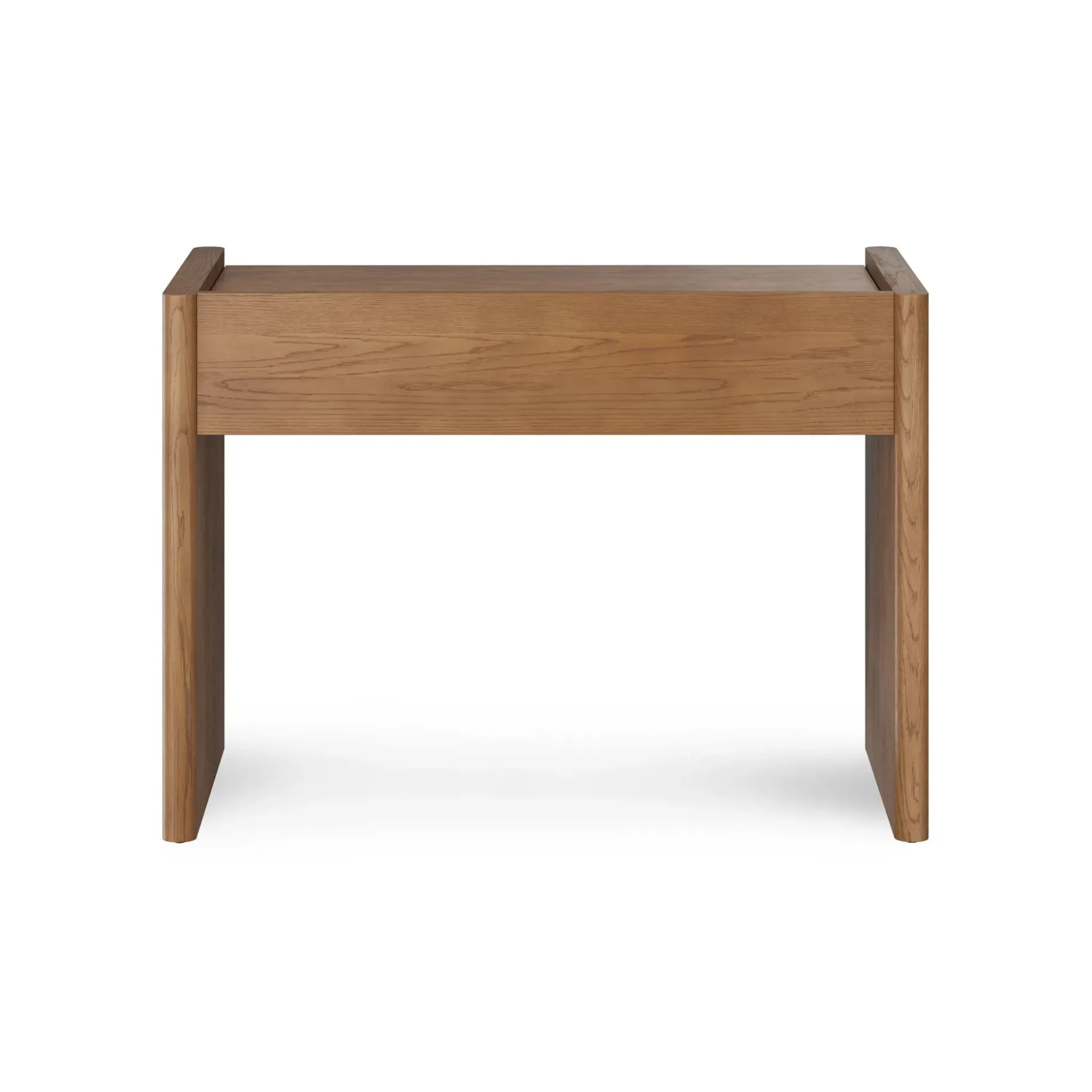 Torme 44" Height Adjustable Desk - Smoked Oak