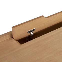 Torme L-Shape Desk Set - White Oak