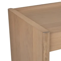 Torme L-Shape Desk Set - White Oak