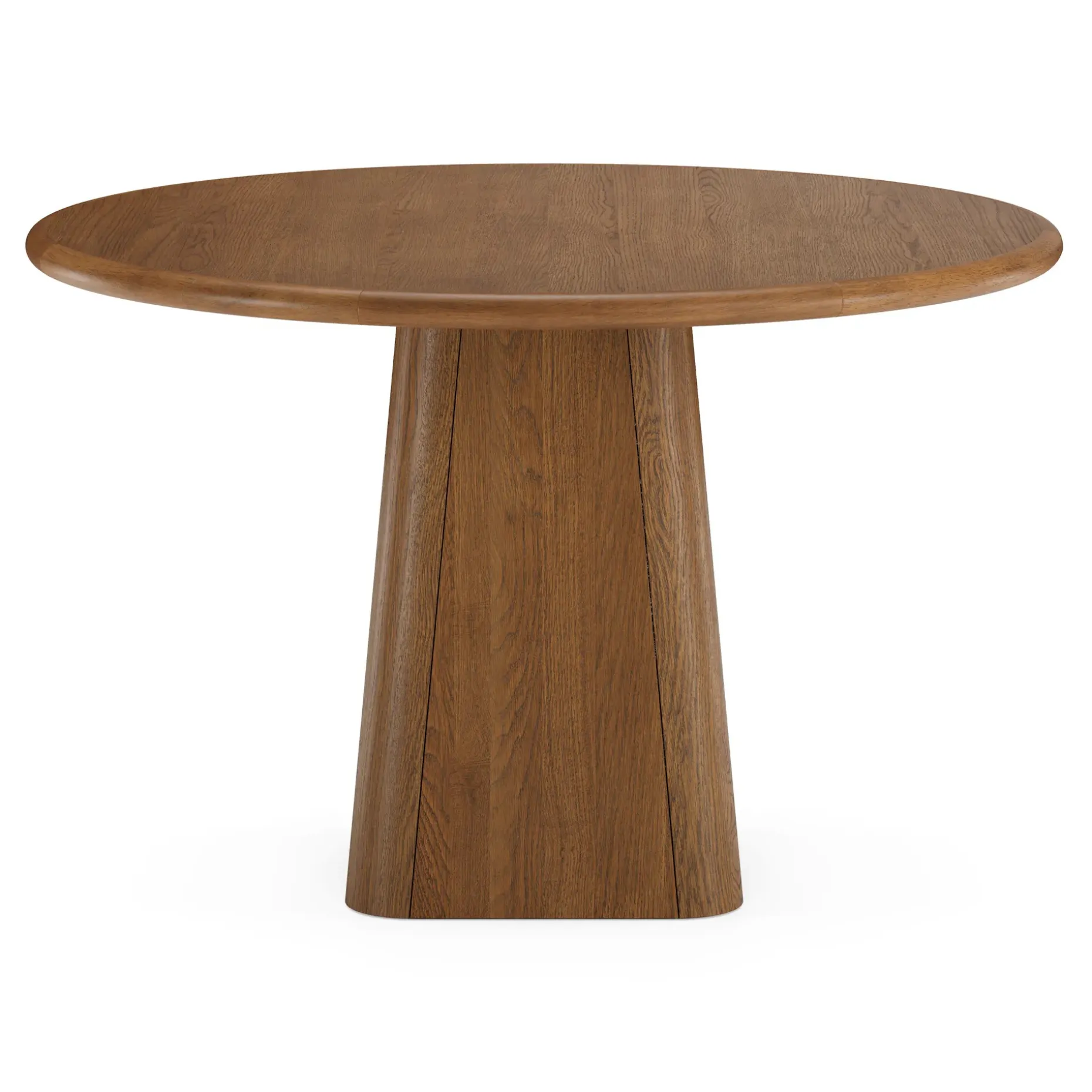 Torme 48" Round Dining Table - Smoked Oak