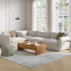 Torme 48" Storage Coffee Table - Smoked Oak