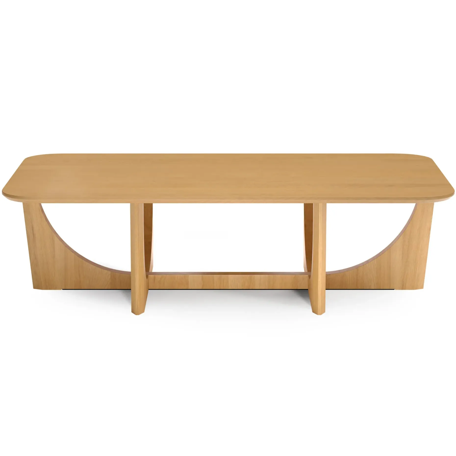 Tovi 55" Rectangular Coffee Table - Oak