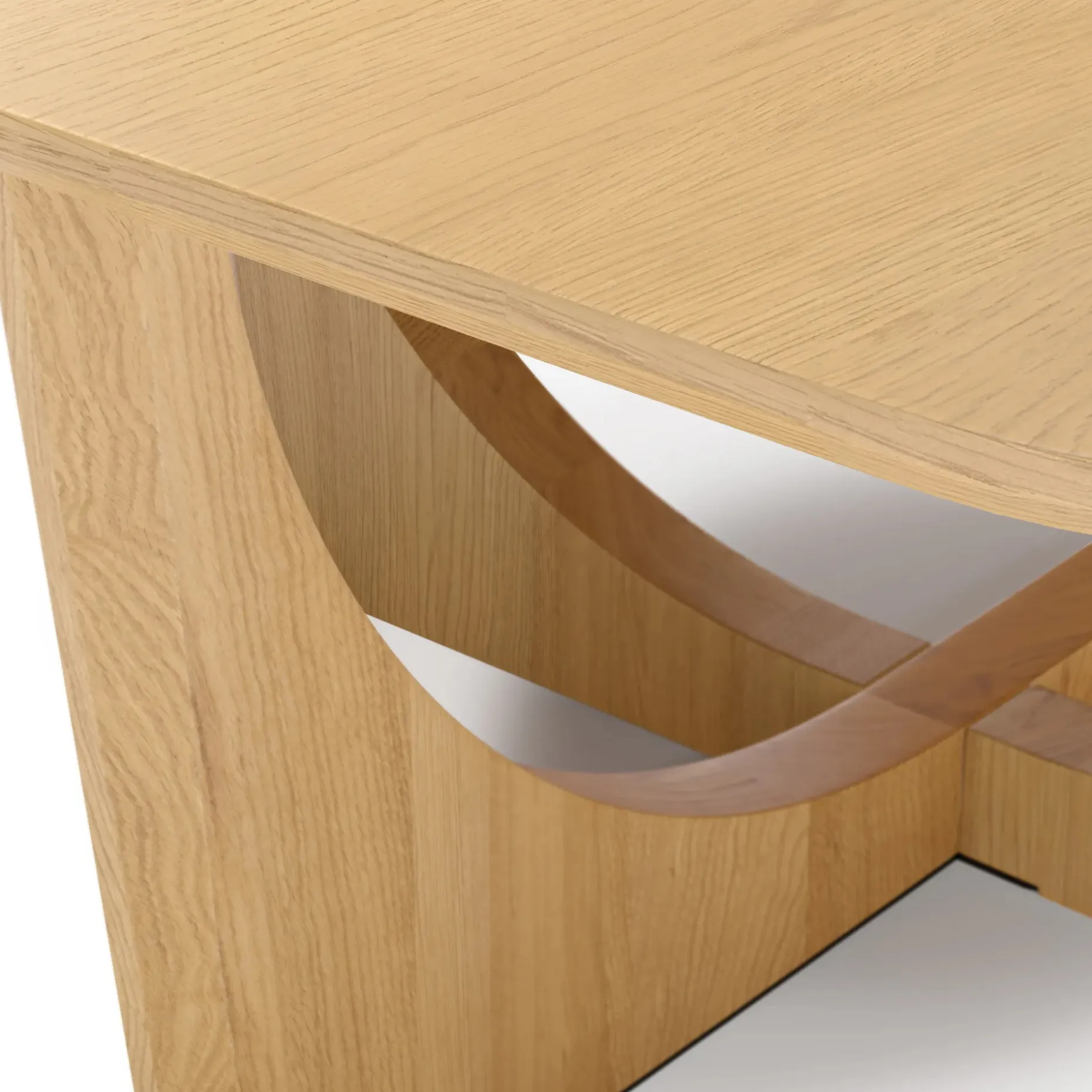 Tovi 55" Rectangular Coffee Table - Oak