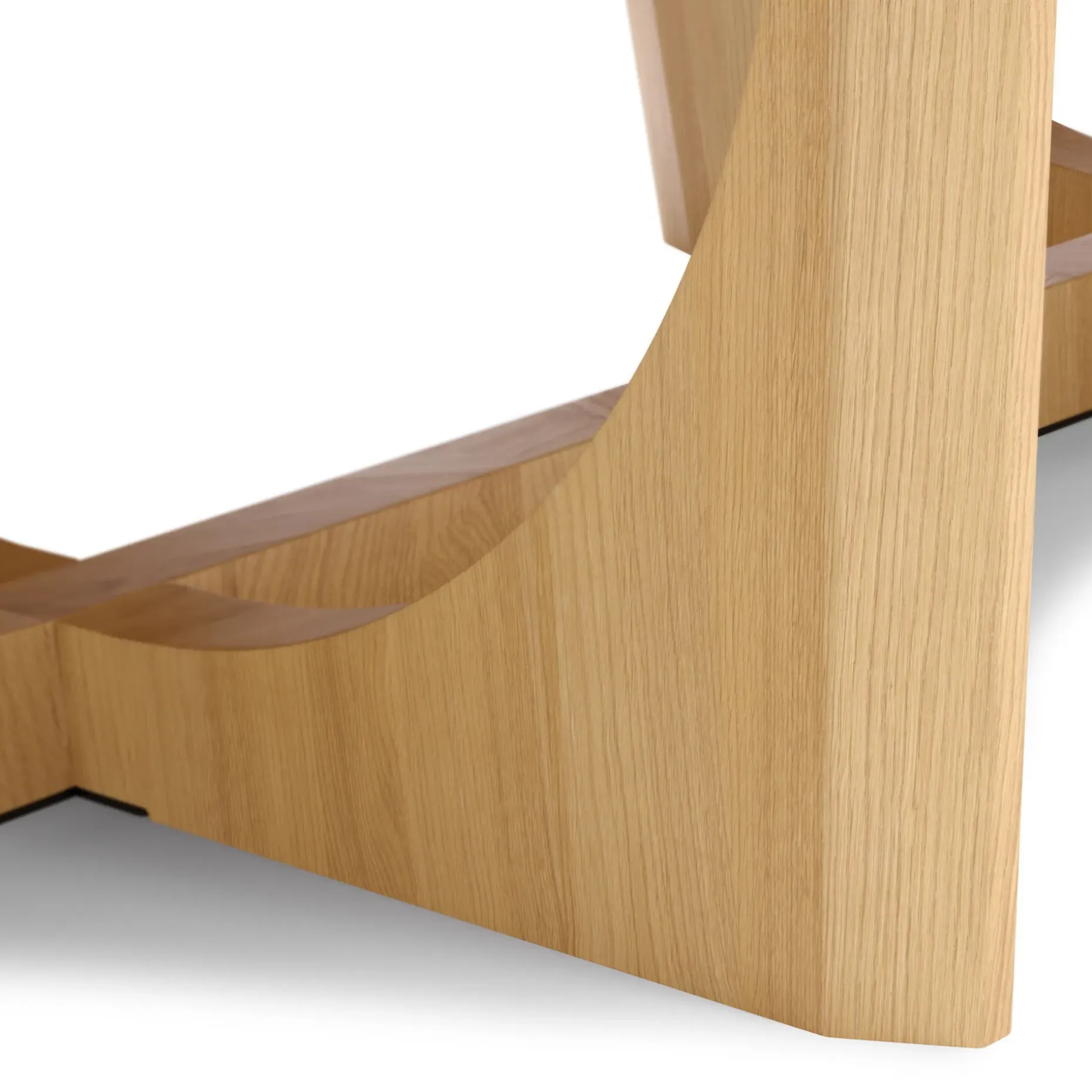 Tovi 55" Rectangular Coffee Table - Oak