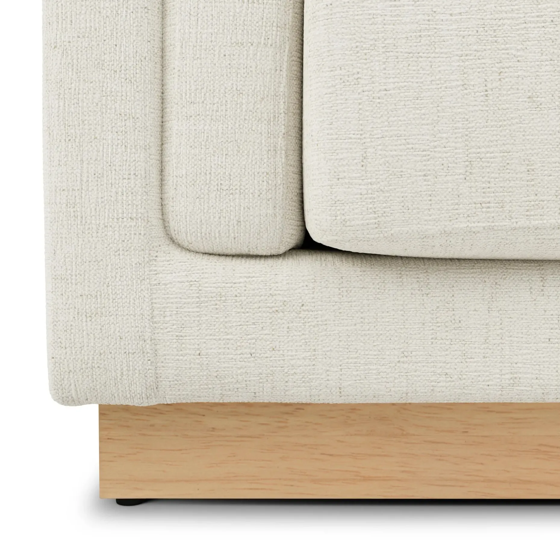 Tully 101" Right Sectional - Savoy Ivory
