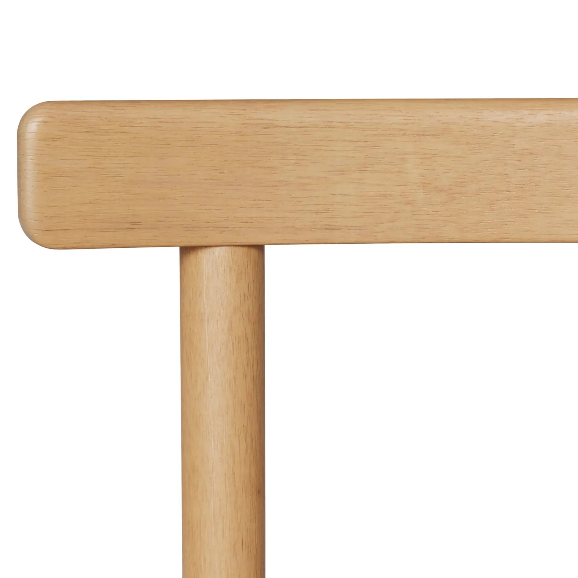 Ulka Dining Chair - White Oak and Ratine Oxide