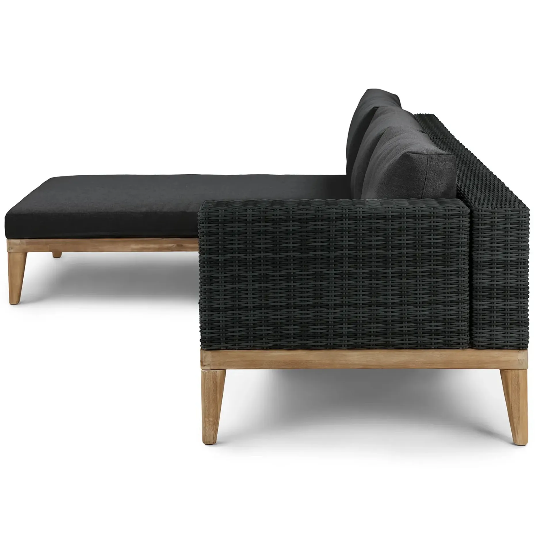 Urba 98" Outdoor Reversible Sectional - Slate Gray