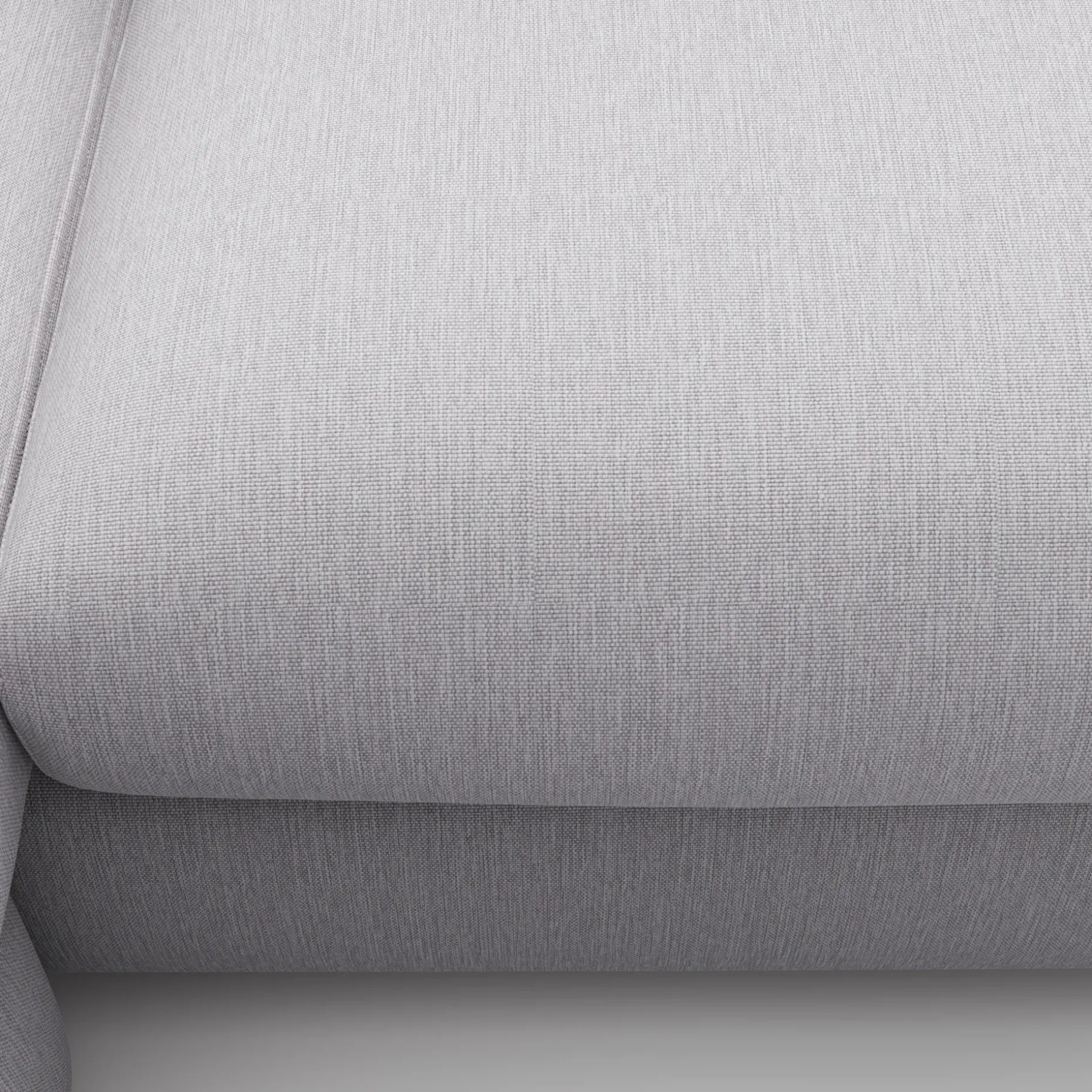 Vati 80" Left Storage Sectional - Silver Ivory