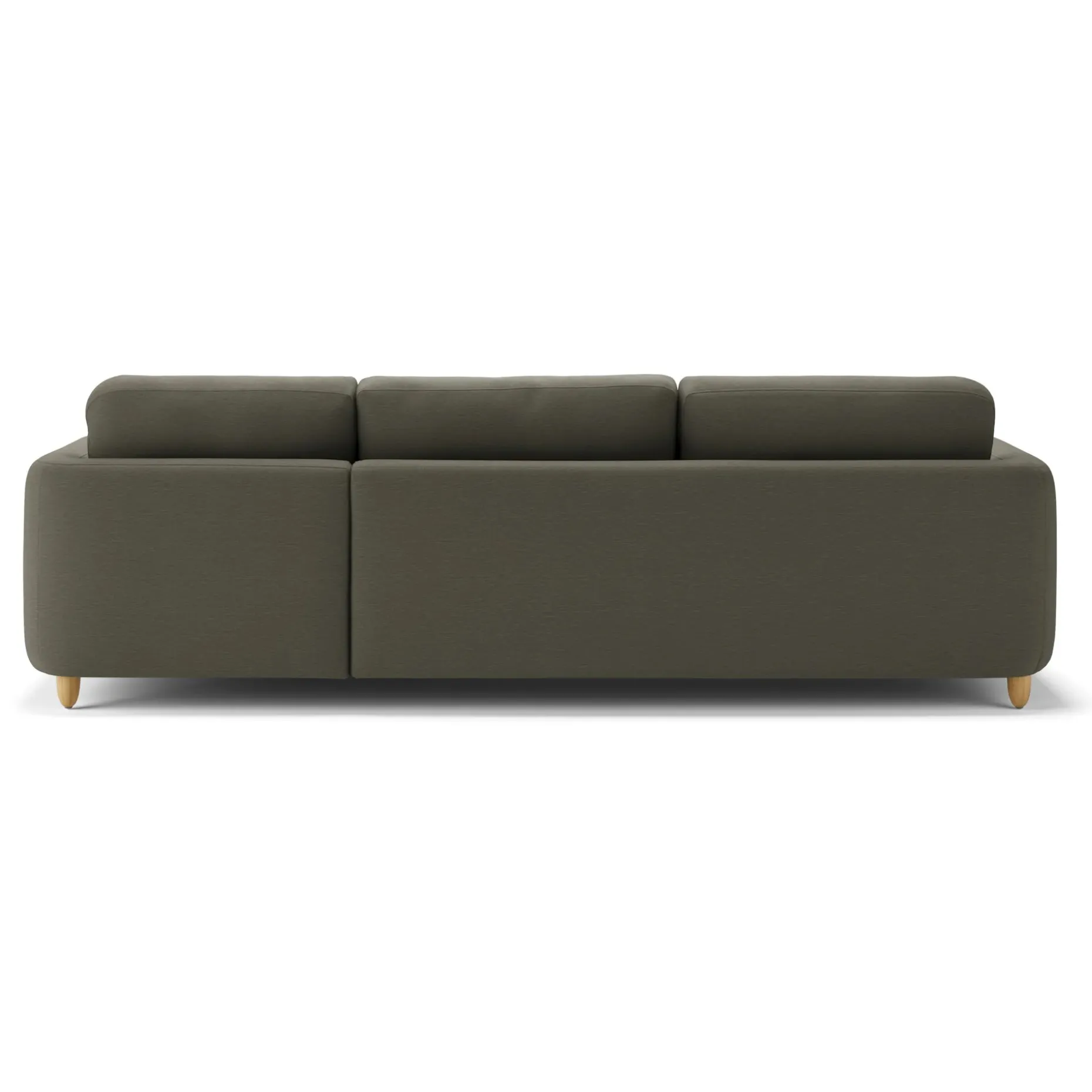 Vati 114" Right Storage Sleeper Sectional - Silver Moss