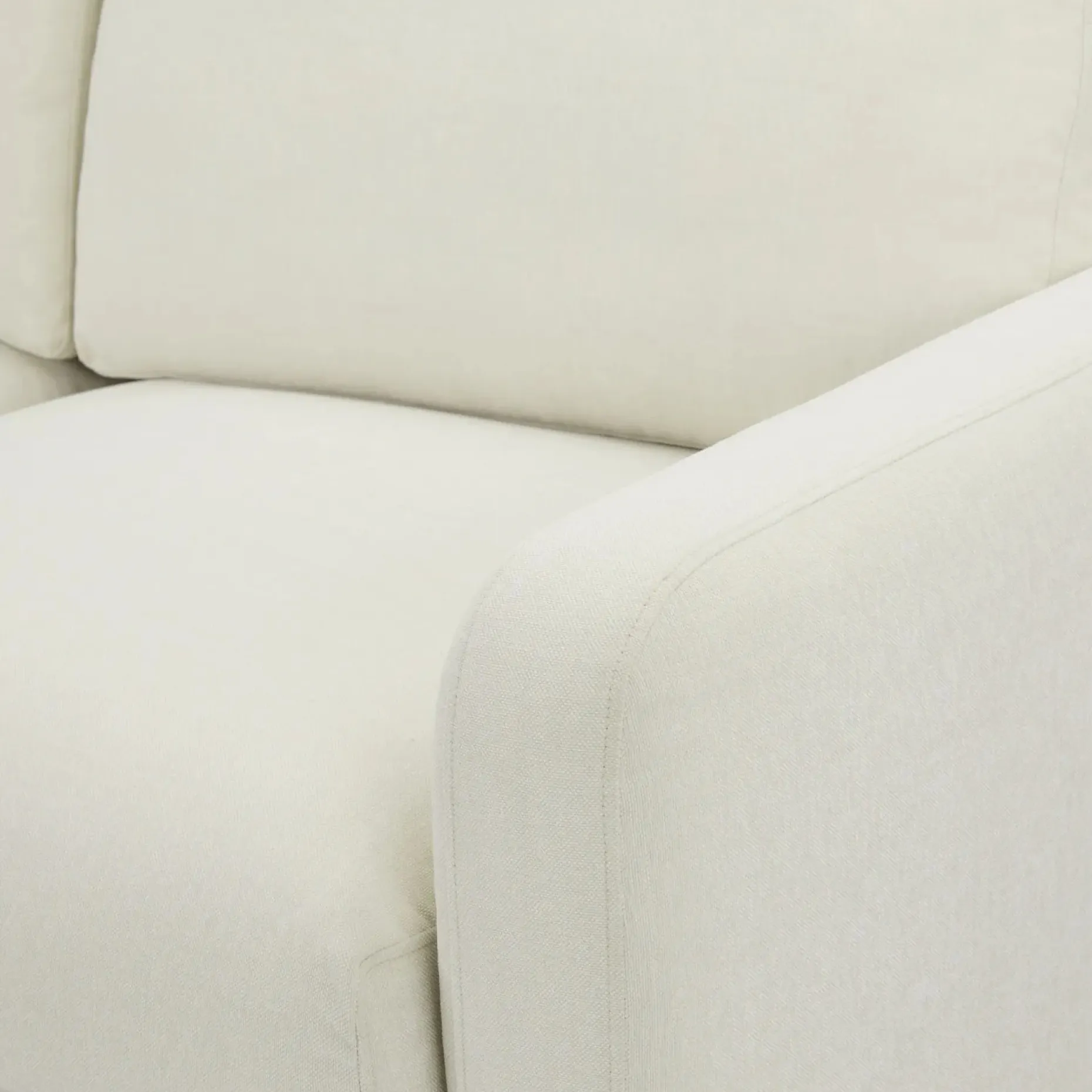 Vati 80" Sofa Bed - Honey Oak and Buckler Ivory