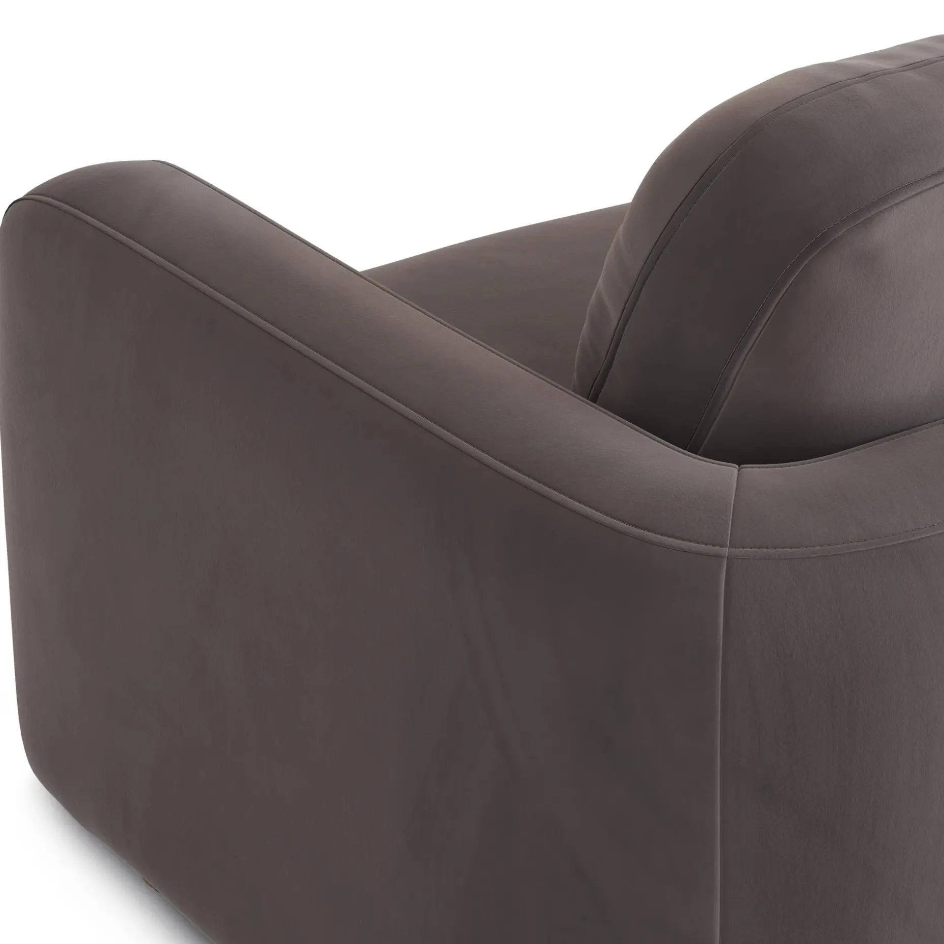 Vati 114" Velvet Left Storage Sleeper Sectional - Hale Warm Gray