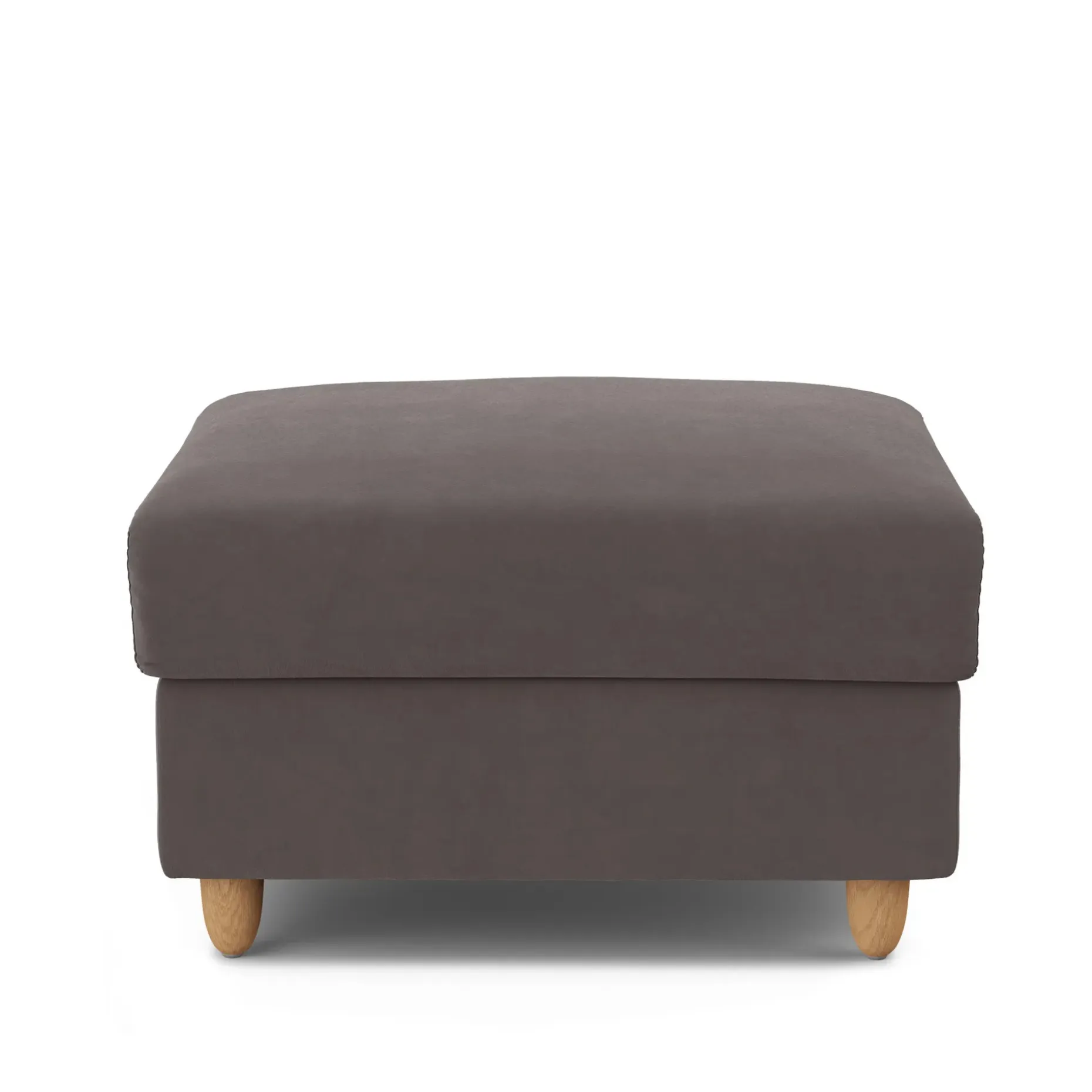 Vati 33" Velvet Storage Ottoman - Hale Warm Gray