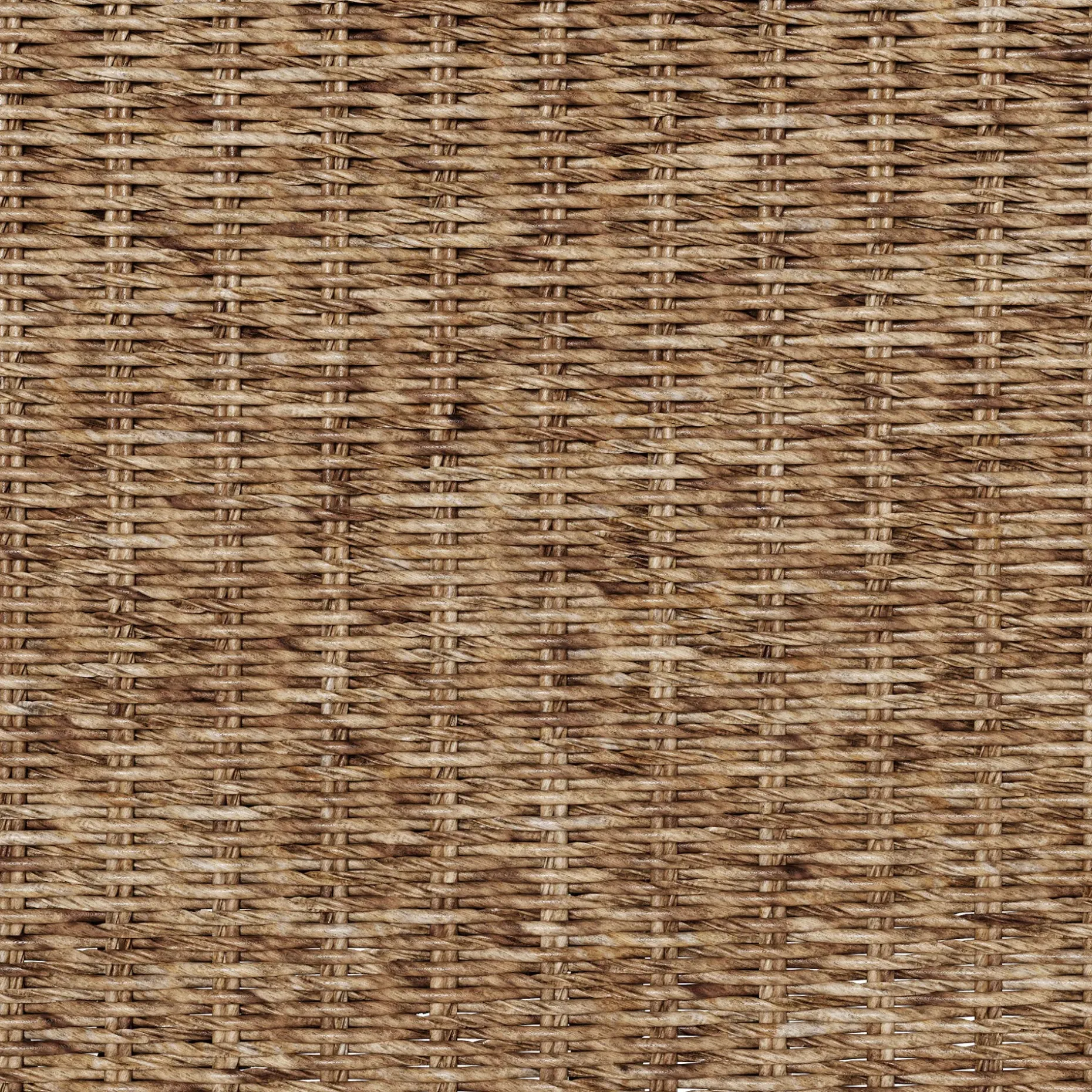 Willa 107.25" Outdoor Wicker Corner Sectional - Dravite Ivory