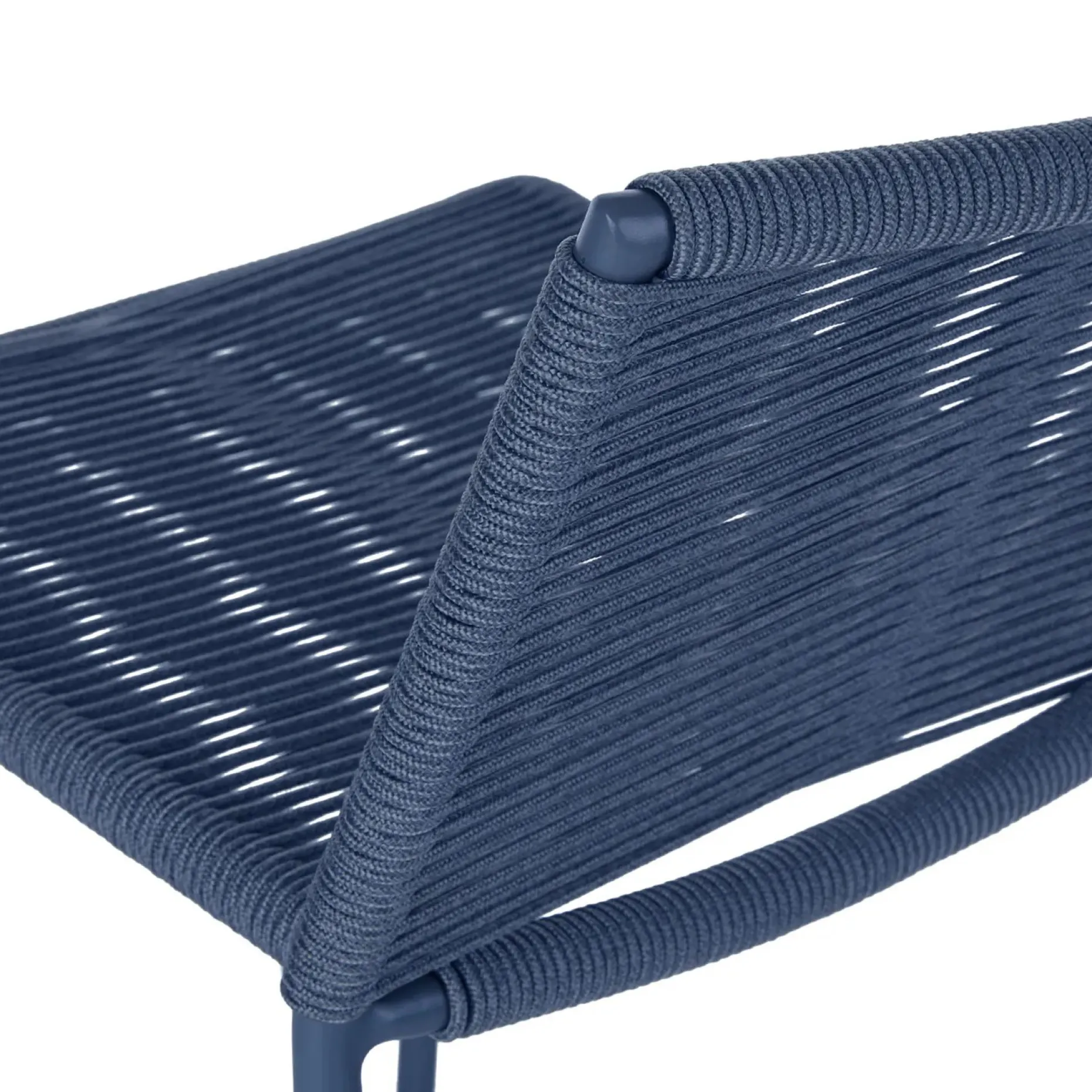 Zina Outdoor Bar Stool - Indigo Blue