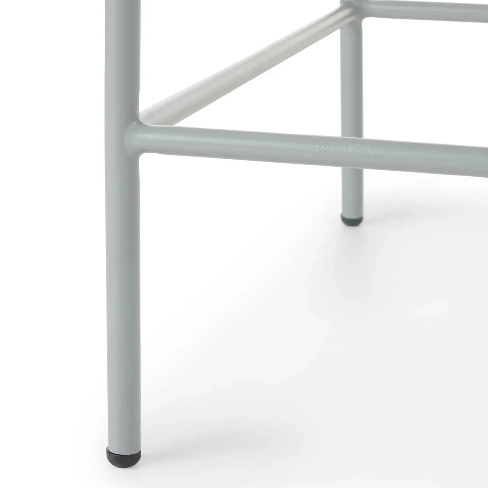 Zina Outdoor Counter Stool - Heathered Gray